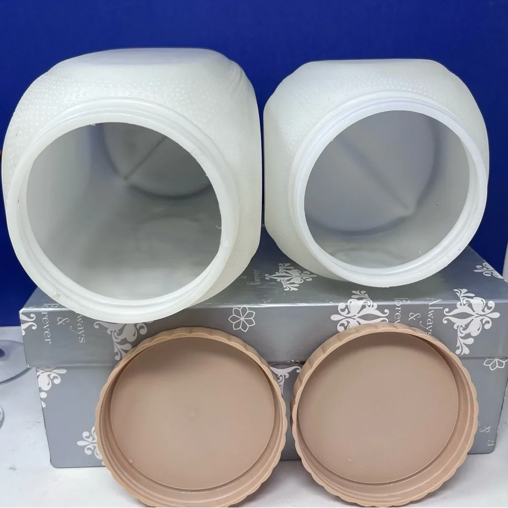 Bee Plastics Inc Canisters Flour Tea 2 pieces